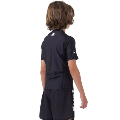 Kingz Kore V2 Youth Short Sleeve Rashguard Black