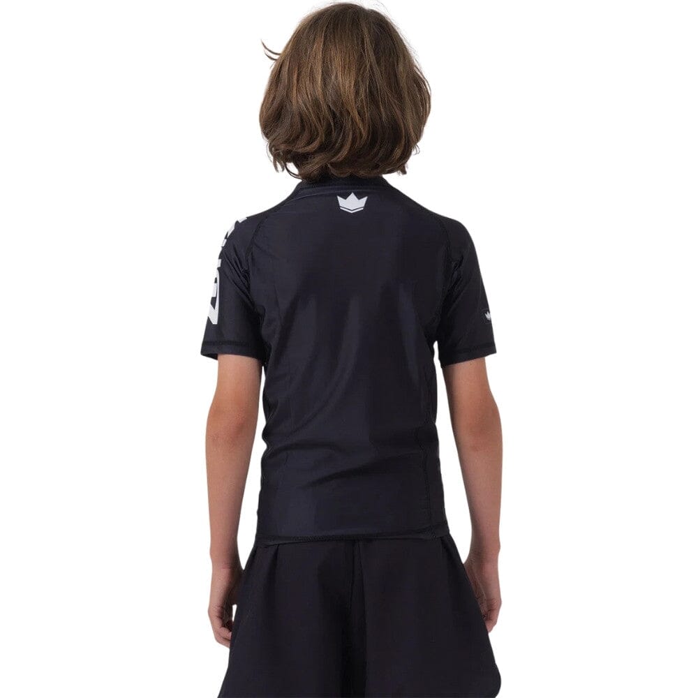 Kingz Kore V2 Youth Short Sleeve Rashguard Black