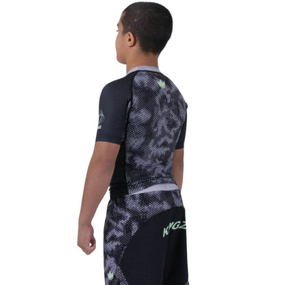Kingz Viper Youth Rashguard Black/Purple
