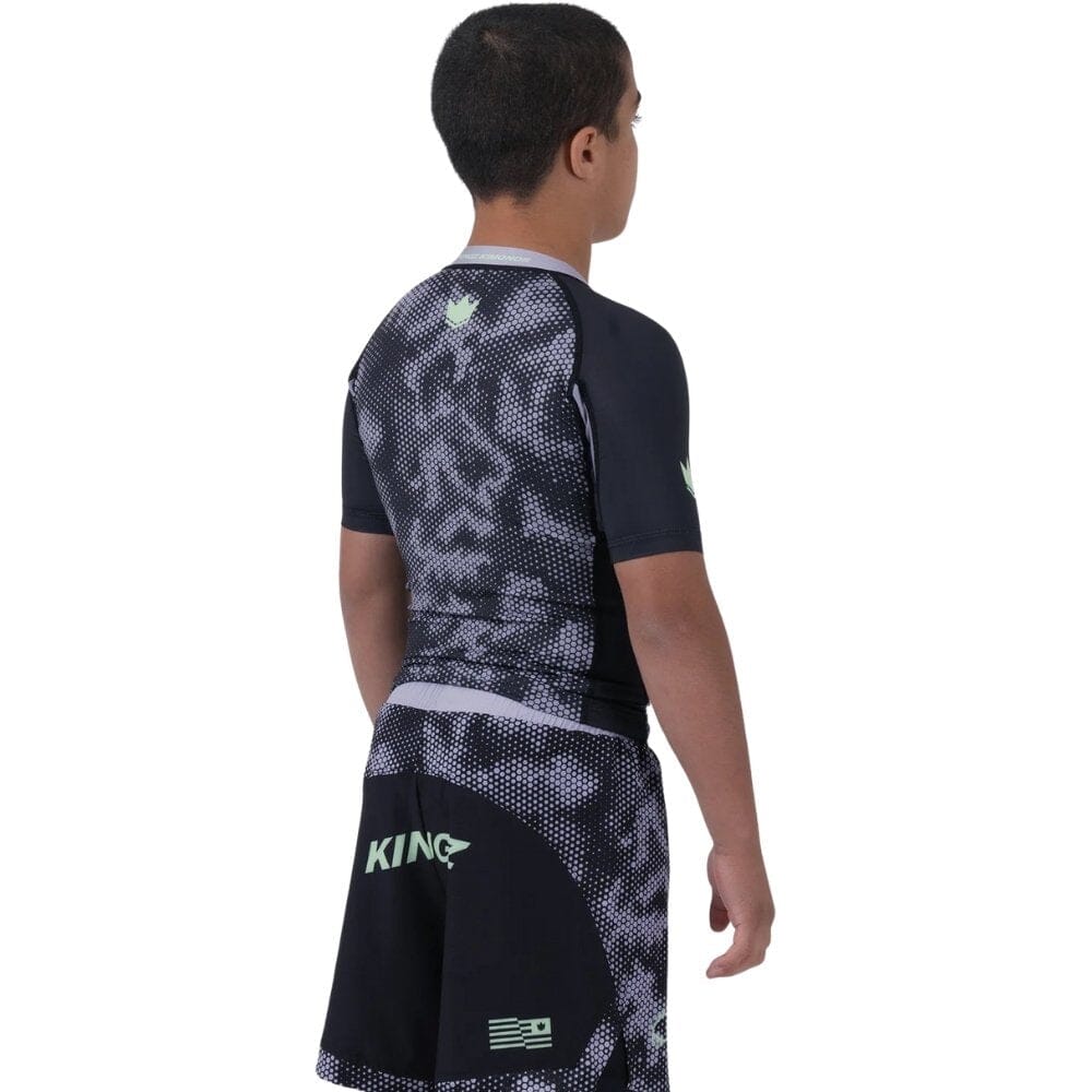 Kingz Viper Youth Rashguard Black/Purple