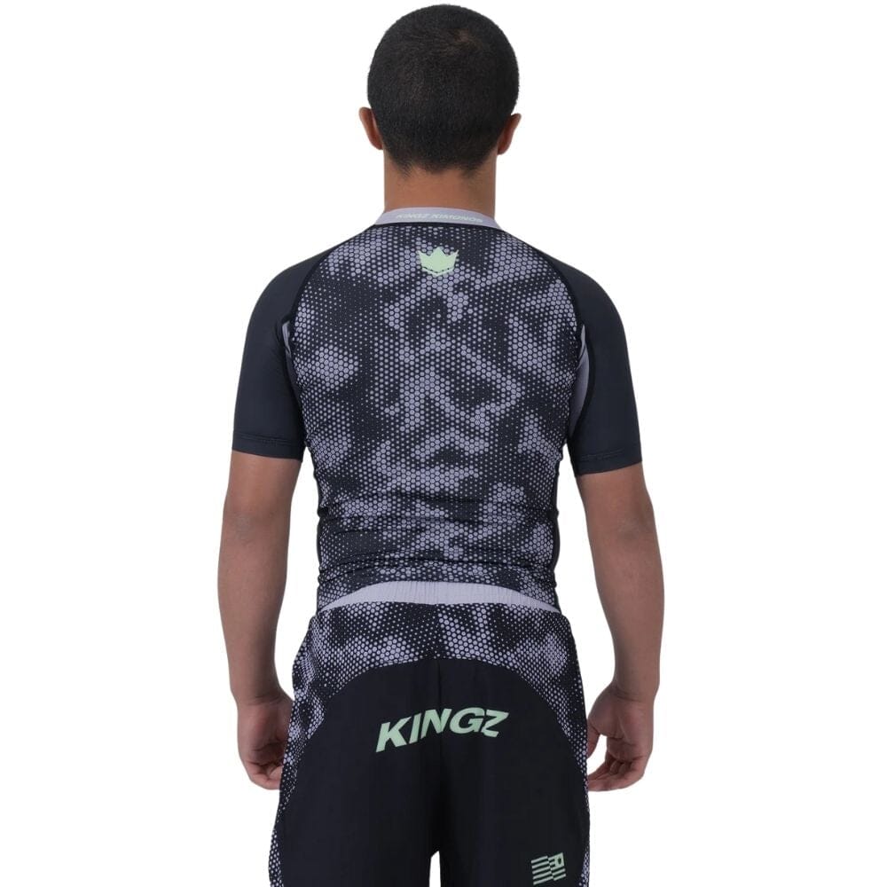 Kingz Viper Youth Rashguard Black/Purple