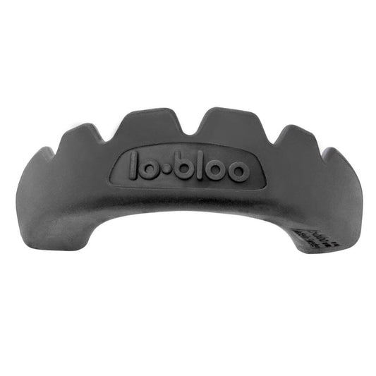 lobloo SLICK Medium Dual Density Mouth Guard Black