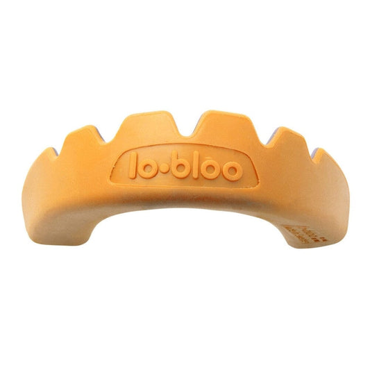 lobloo SLICK Medium Dual Density Mouth Guard Orange