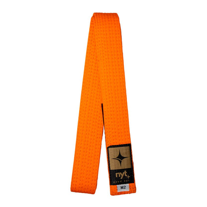 NYT Youth BJJ Gi Belt BJJ Belts NYT Orange M0 