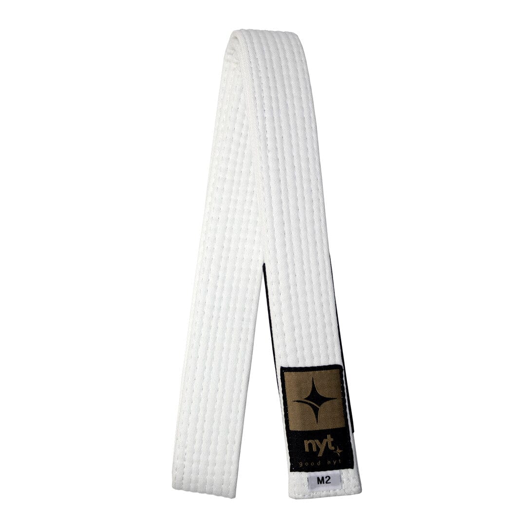 NYT Youth BJJ Gi Belt BJJ Belts NYT White M0 