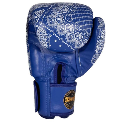 SKS Bandana Muay Thai Gloves Blue