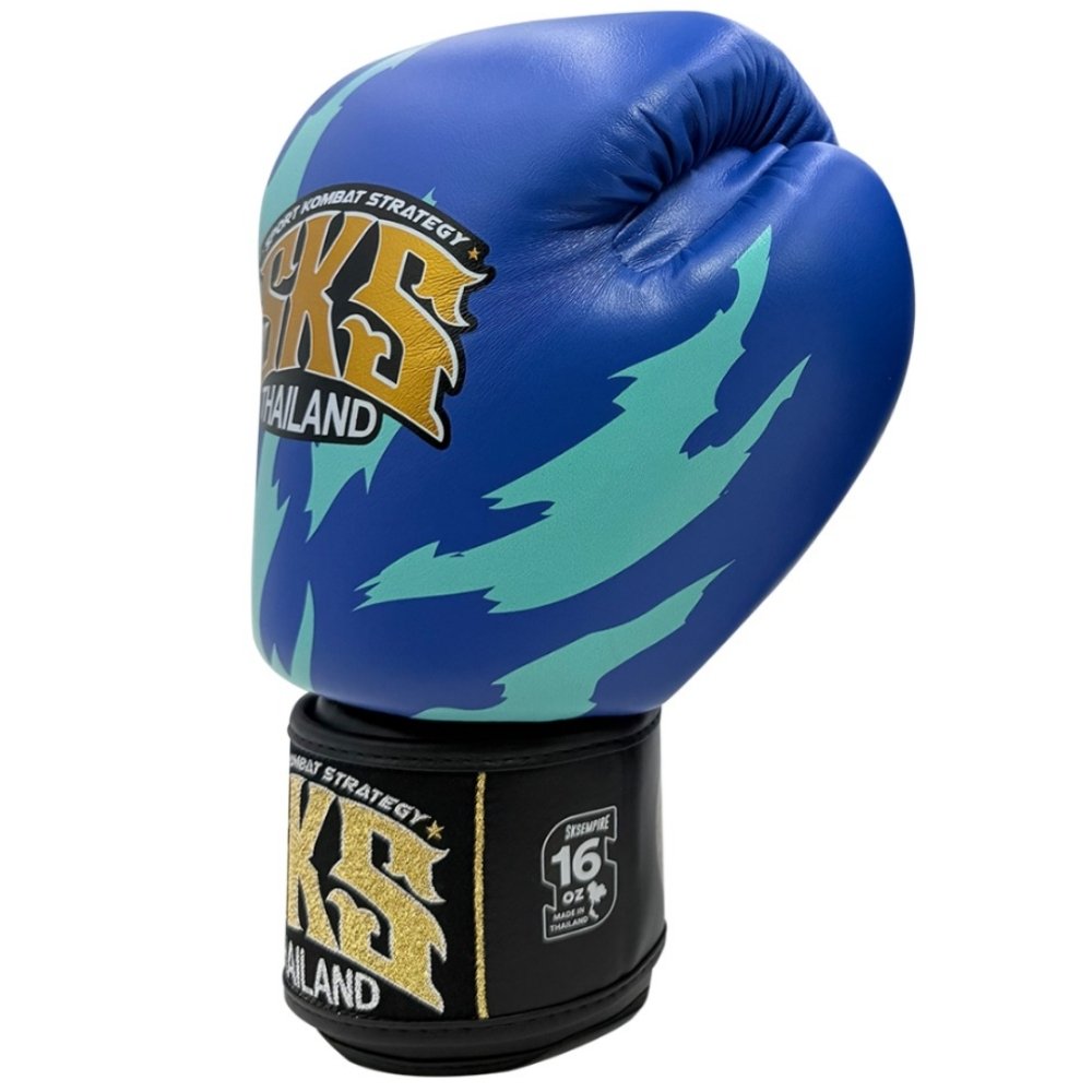 SKS Claw Muay Thai Gloves Blue