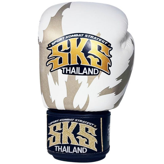SKS Claw Muay Thai Gloves White
