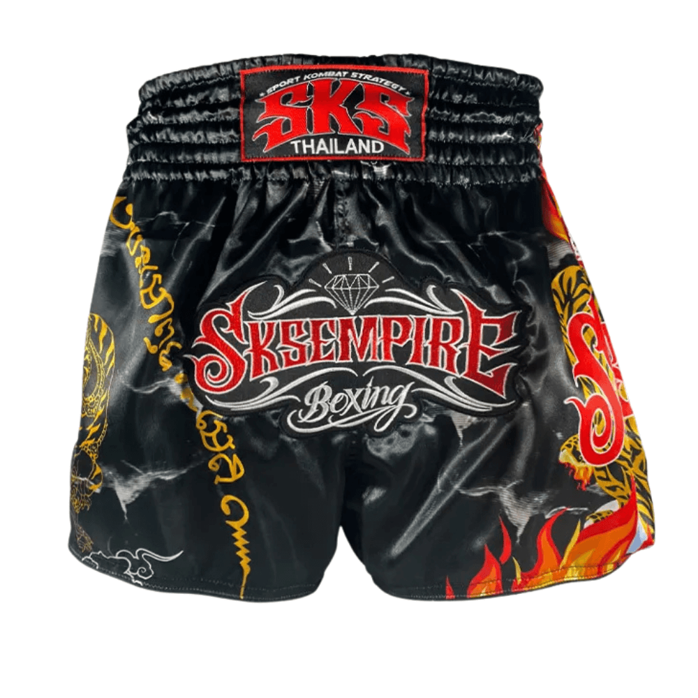 SKS Inferno Tiger Muay Thai Shorts Muay Thai Shorts SKS XXX Small 