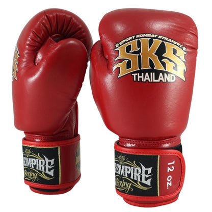 SKS Red Muay Thai Gloves