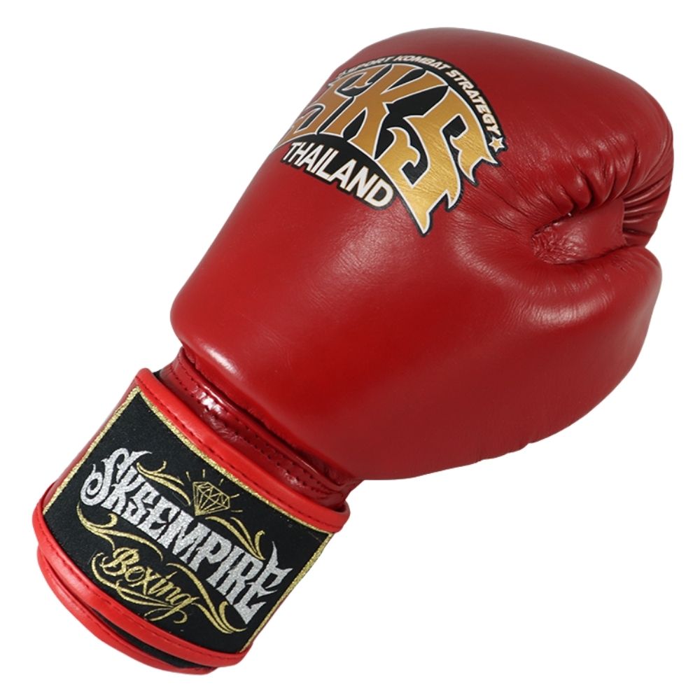 SKS Red Muay Thai Gloves