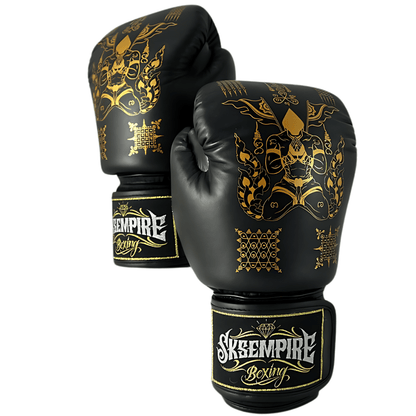 SKS Black Sakyant Muay Thai Gloves Muay Thai Gloves SKS 