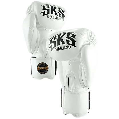 SKS White Sakyant Muay Thai Gloves Muay Thai Gloves SKS 