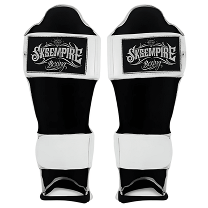 SKS White Sakyant Muay Thai Shin Guards Shin Guards SKS 