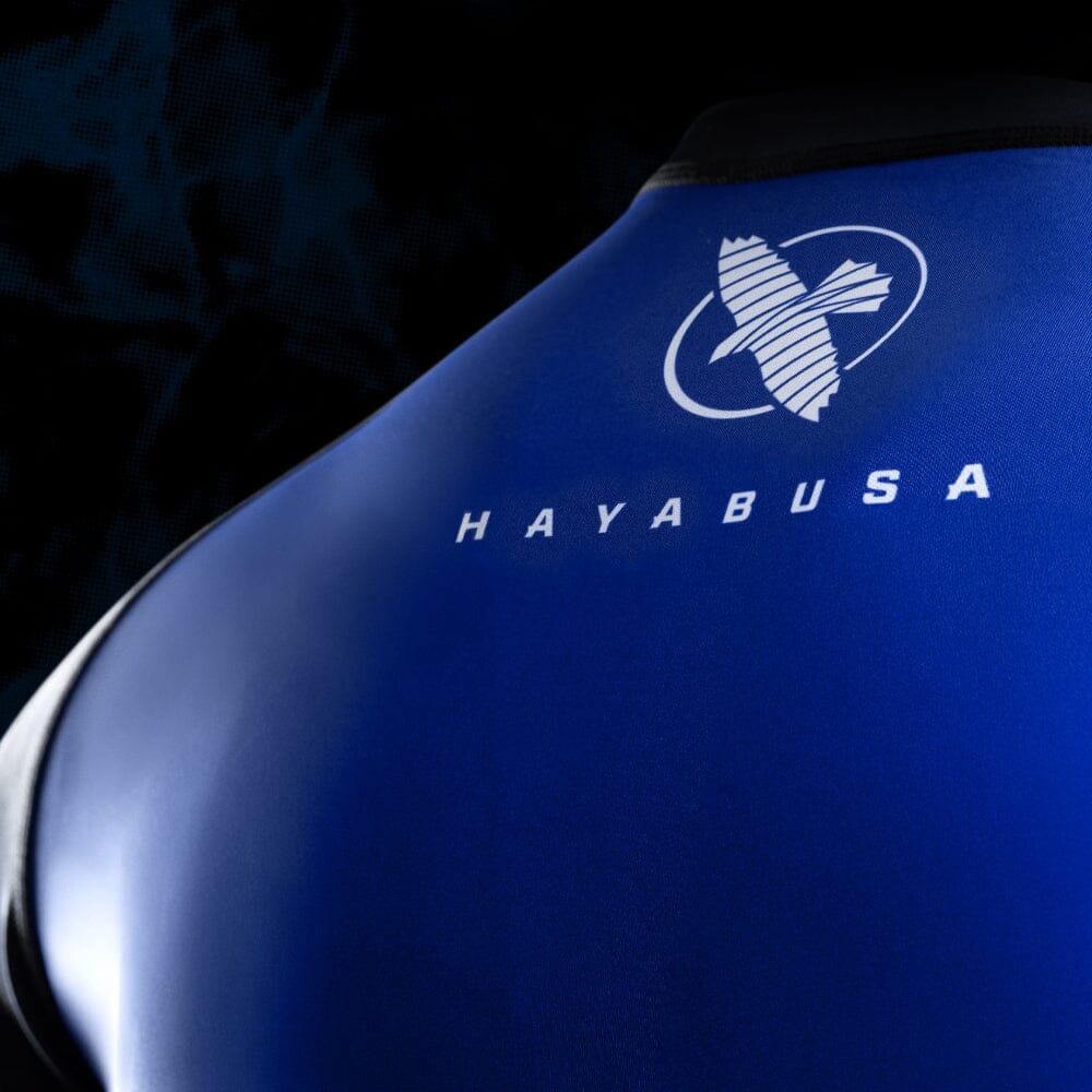 Hayabusa UFC BJJ Short Sleeve Rashguard Blue