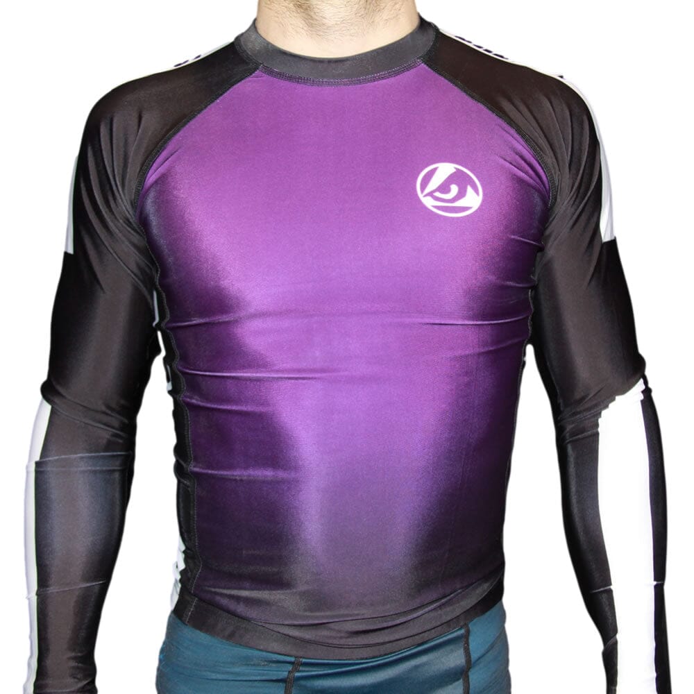 Bad Boy Eyecon LS Rashguard Rashguards Bad Boy Purple X Small 