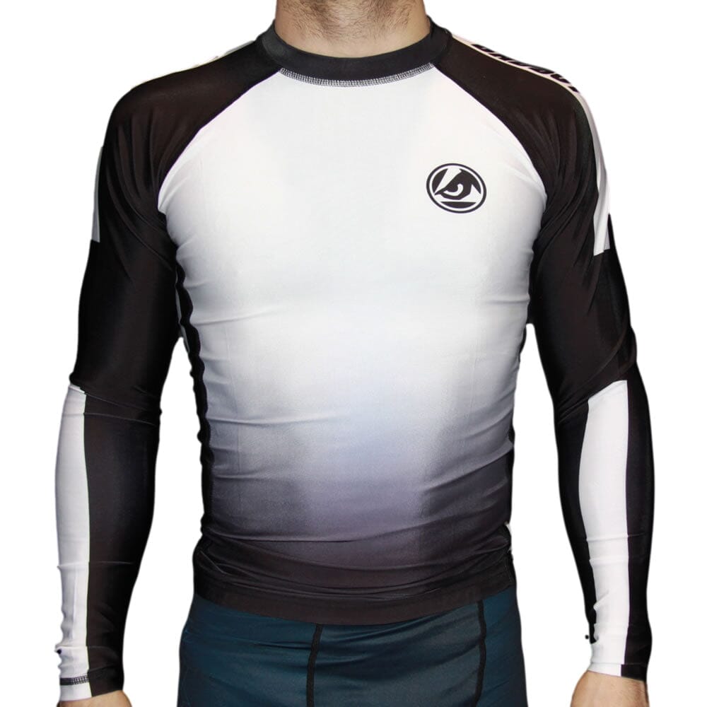 Bad Boy Eyecon LS Rashguard Rashguards Bad Boy White X Small 