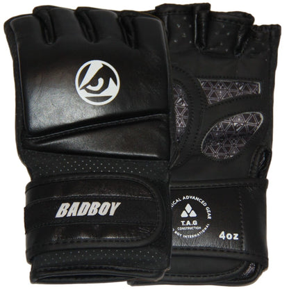 Bad Boy Omega 4oz MMA Gloves MMA Gloves Bad Boy Black S/M 