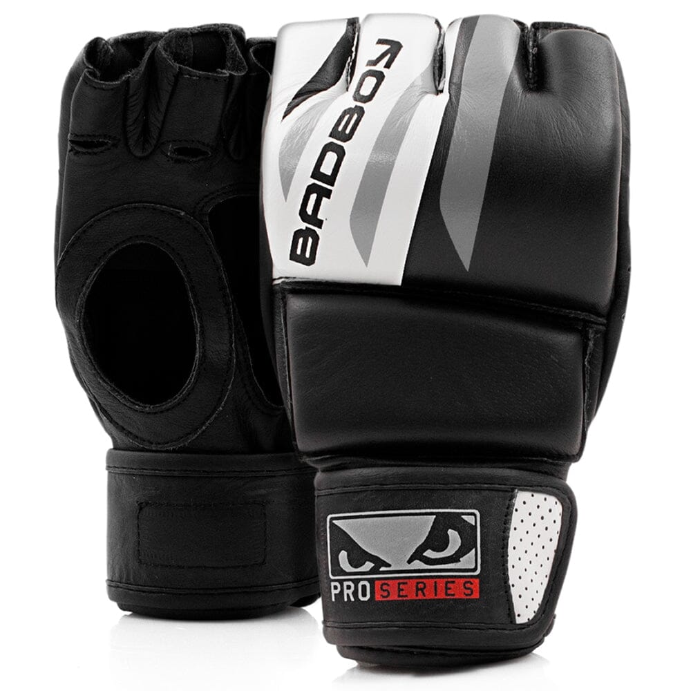 Bad Boy Pro Series Advanced 4oz MMA Gloves MMA Gloves Bad Boy Black/White X Small 