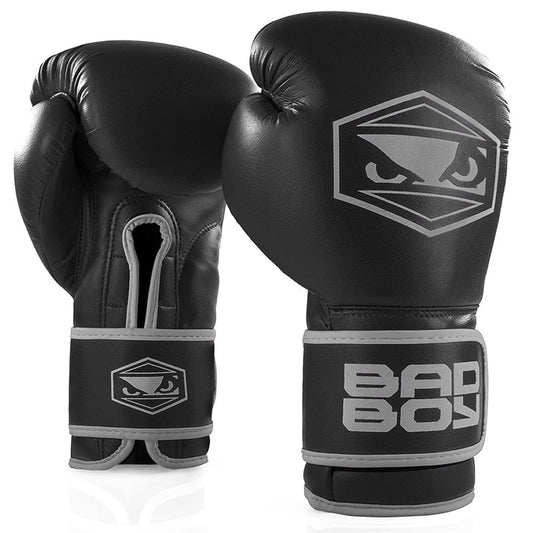 Bad Boy Strike Boxing Gloves Boxing Gloves Bad Boy Black 10oz 