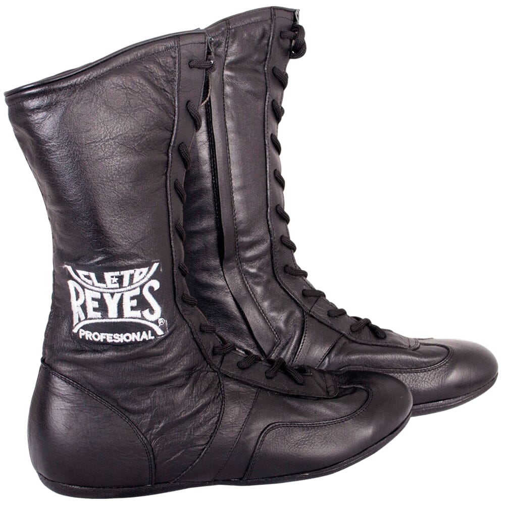 Cleto Reyes Leather High Top Boxing Shoes Boxing Shoes Cleto Reyes Black US 7.0 