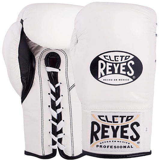 Cleto Reyes Official Safetec Gloves Boxing Gloves Cleto Reyes White 8oz 