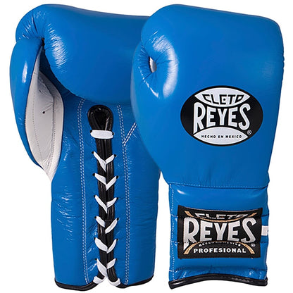 Cleto Reyes Training Boxing Gloves with Laces Boxing Gloves Cleto Reyes Blue 12oz 