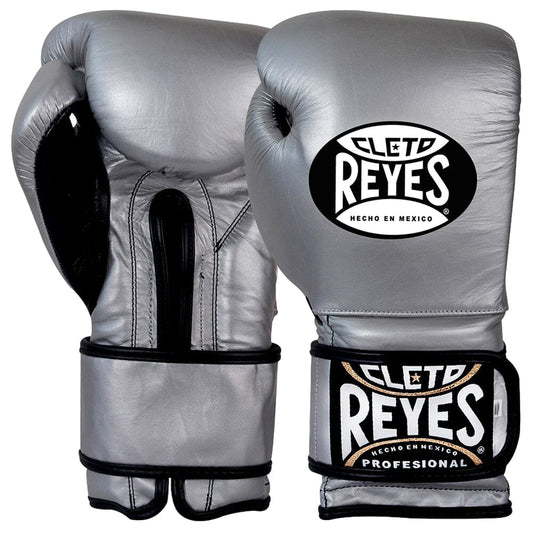 Cleto Reyes Training Boxing Gloves Boxing Gloves Cleto Reyes Silver 12oz 