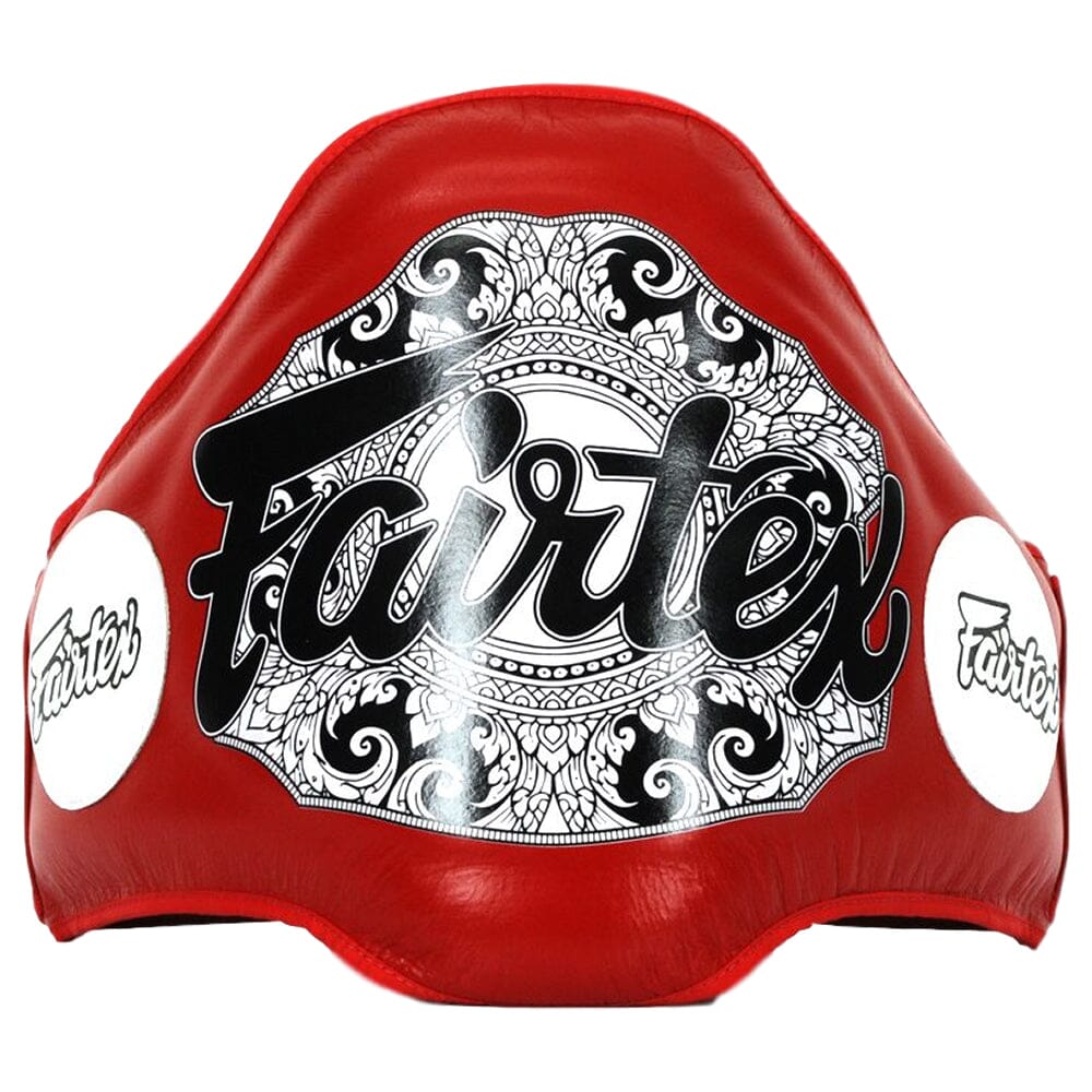 Fairtex BPV2 Lightweight Belly Pad Belly Pads Fairtex Red 