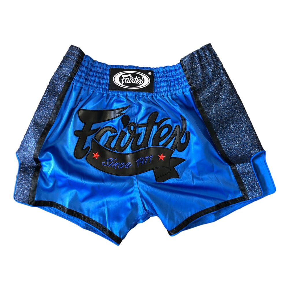 Fairtex BS1702 Royal Blue Slim Cut Muay Thai Shorts Muay Thai Shorts Fairtex X Small 