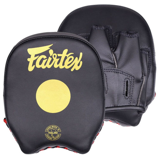 Fairtex FMV14 Short Focus Mitts Focus Mitts Fairtex Black/Gold 