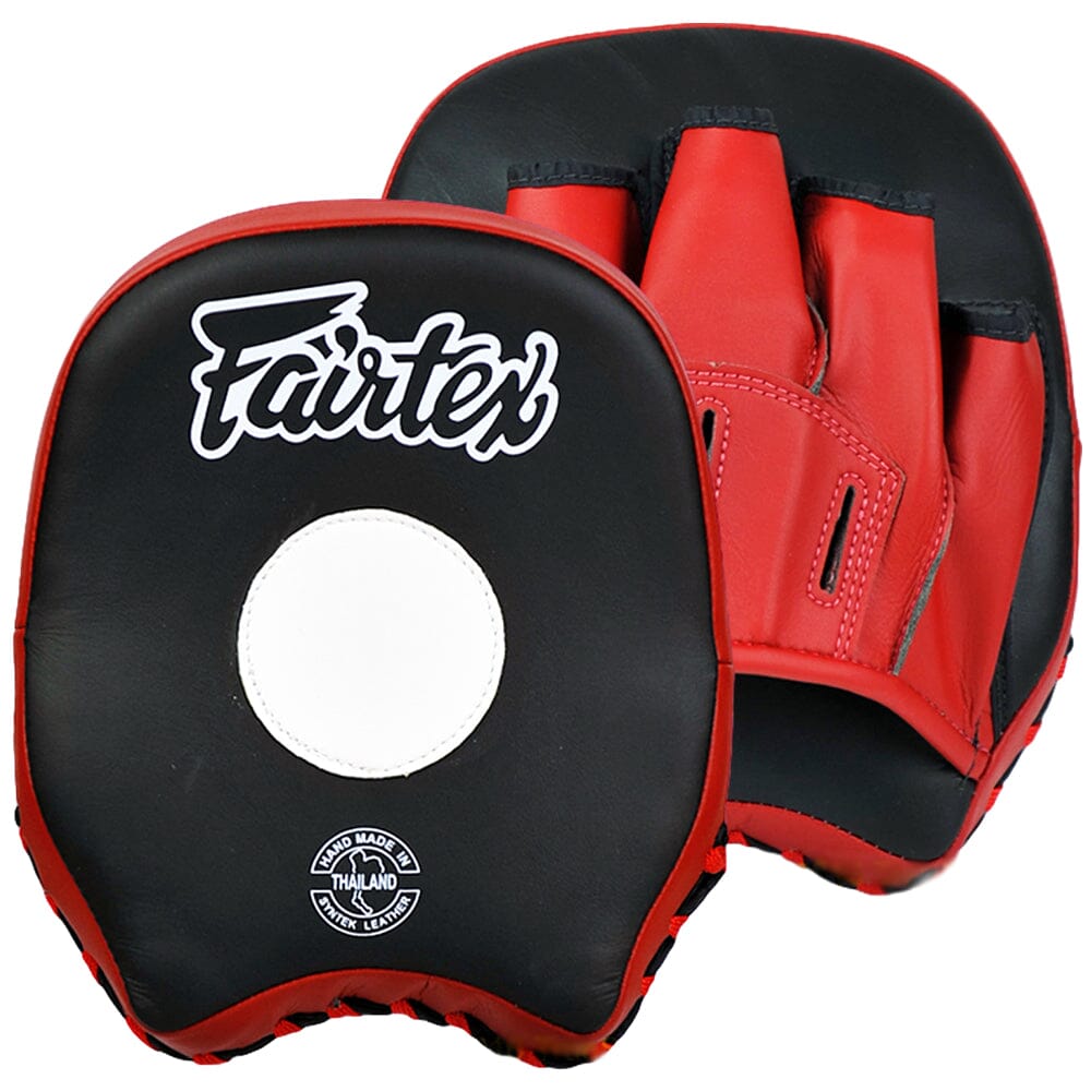 Fairtex FMV14 Short Focus Mitts Focus Mitts Fairtex Black/Red 