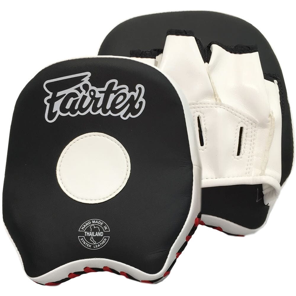 Fairtex FMV14 Short Focus Mitts Focus Mitts Fairtex Black/White 