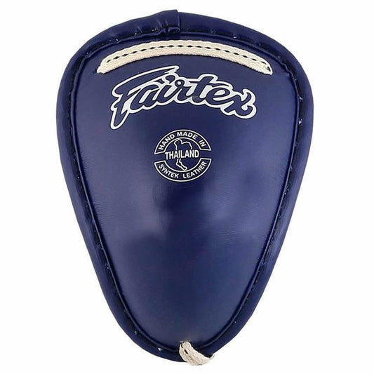 Fairtex GC2 Muay Thai Steel Cup Groin Guards Fairtex Blue Small 