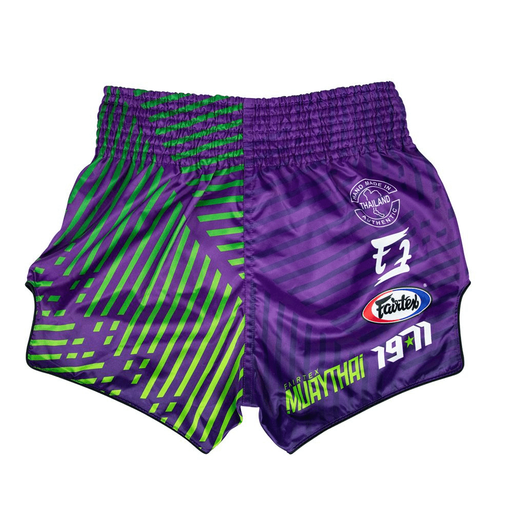 Fairtex BS1922 Racer Purple Slim Cut Muay Thai Shorts Muay Thai Shorts Fairtex 