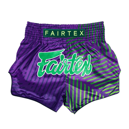 Fairtex BS1922 Racer Purple Slim Cut Muay Thai Shorts Muay Thai Shorts Fairtex Small 