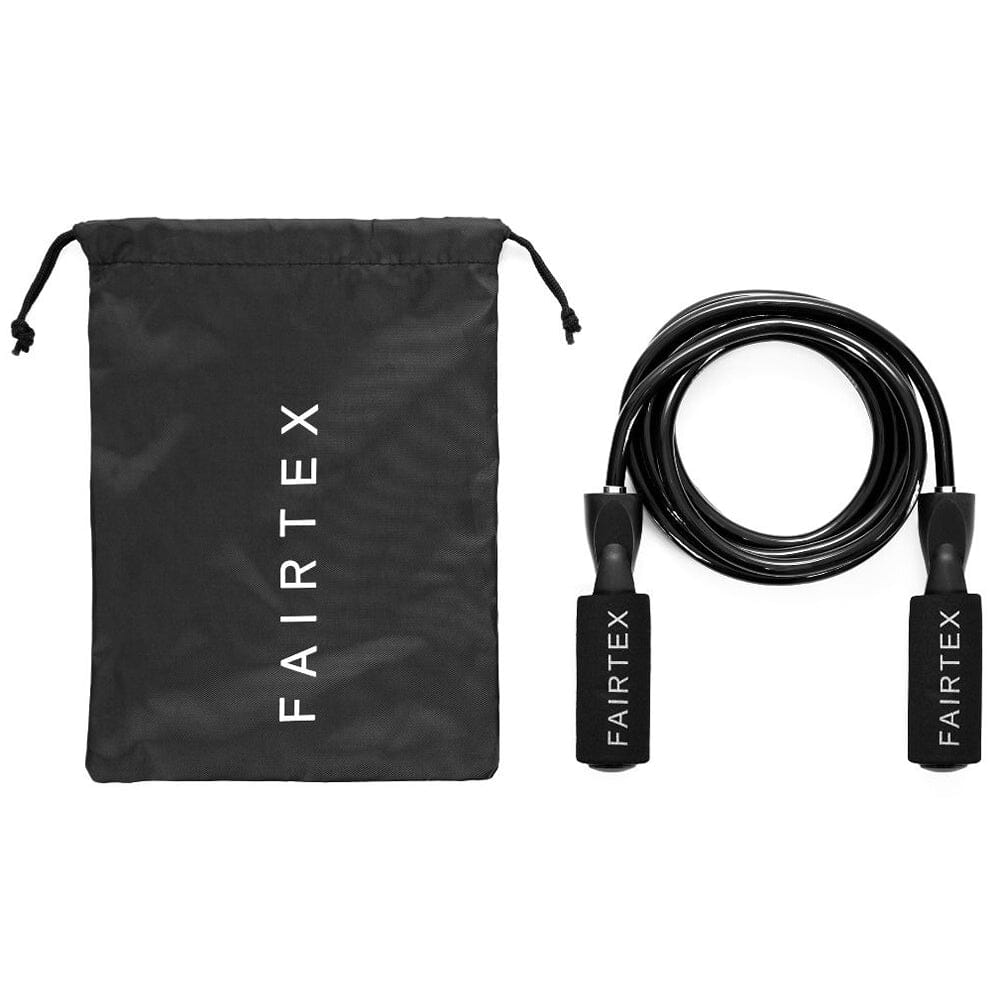 Fairtex ROPE3 Ball Bearing Skipping Rope Skipping Ropes Fairtex Black 