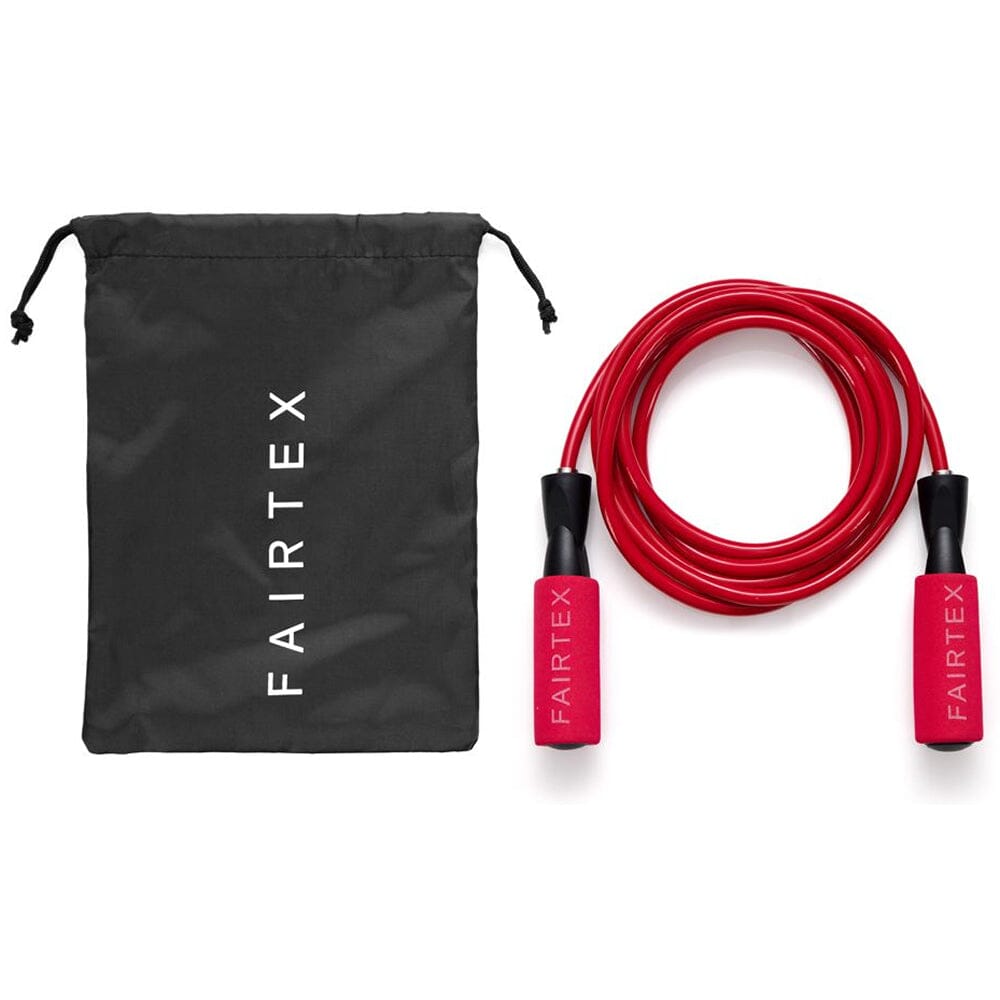 Fairtex ROPE3 Ball Bearing Skipping Rope Skipping Ropes Fairtex Red 