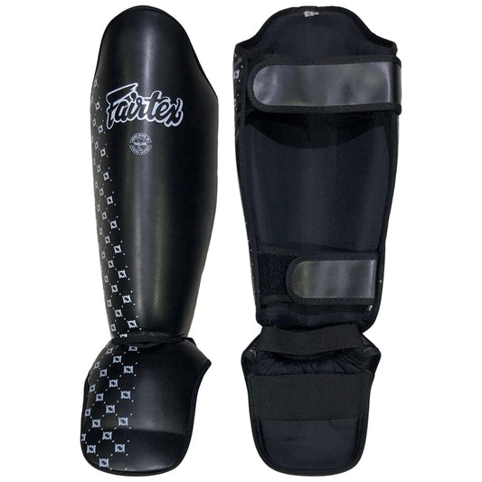 Fairtex SP5 Kids Muay Thai Shin Guards Shin Guards Fairtex Black Small 