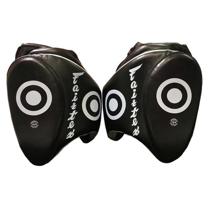 Fairtex TP3 Deluxe Thigh Pads Kick Shields Fairtex Black 