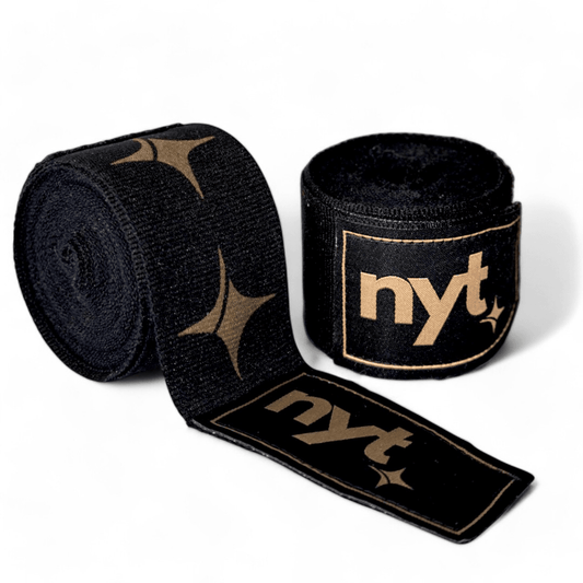 NYT Staple Series Hand Wraps Black/Sand Hand Wraps NYT 