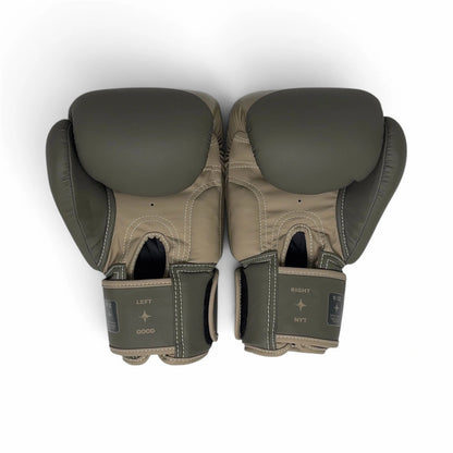 NYT Muay Thai Boxing Gloves Smoke/Sand