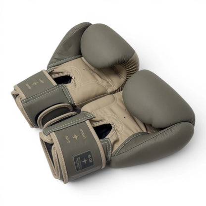 NYT Muay Thai Boxing Gloves Smoke/Sand