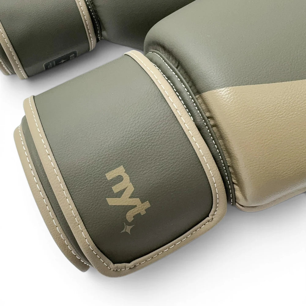 NYT Muay Thai Boxing Gloves Smoke/Sand
