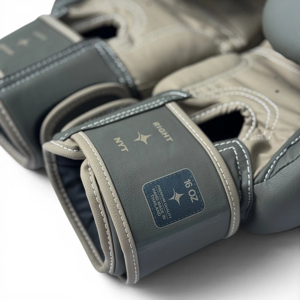 NYT Muay Thai Boxing Gloves Smoke/Sand