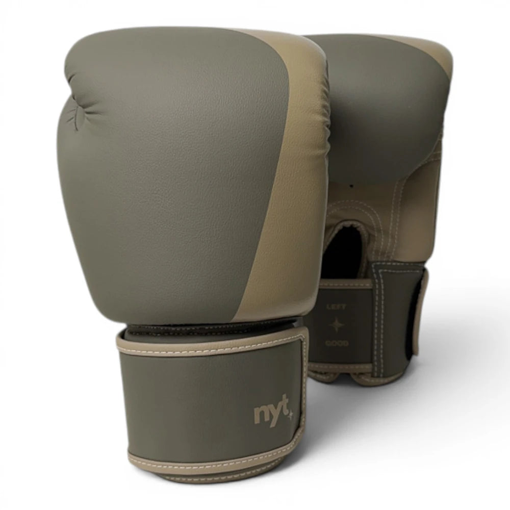 NYT Muay Thai Boxing Gloves Smoke/Sand
