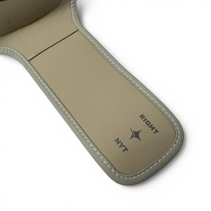 NYT Muay Thai Shin Guards Sand/Smoke
