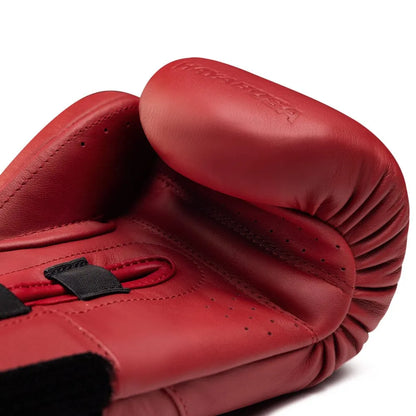 Hayabusa E1 Leather Boxing Gloves Red