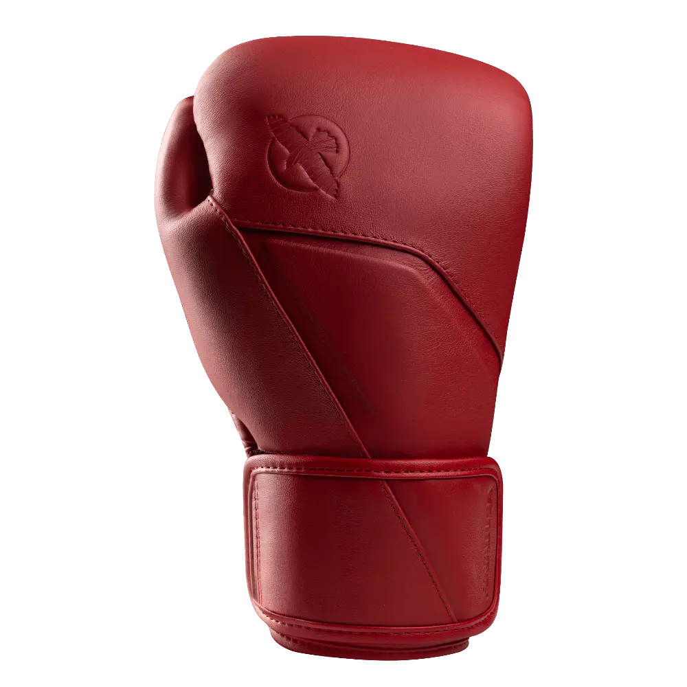 Hayabusa E1 Leather Boxing Gloves Red
