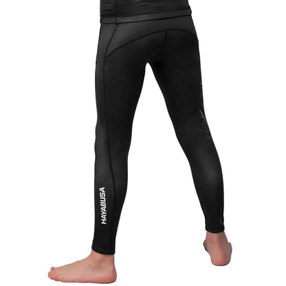 Hayabusa Geo Youth Compression Pants Grey